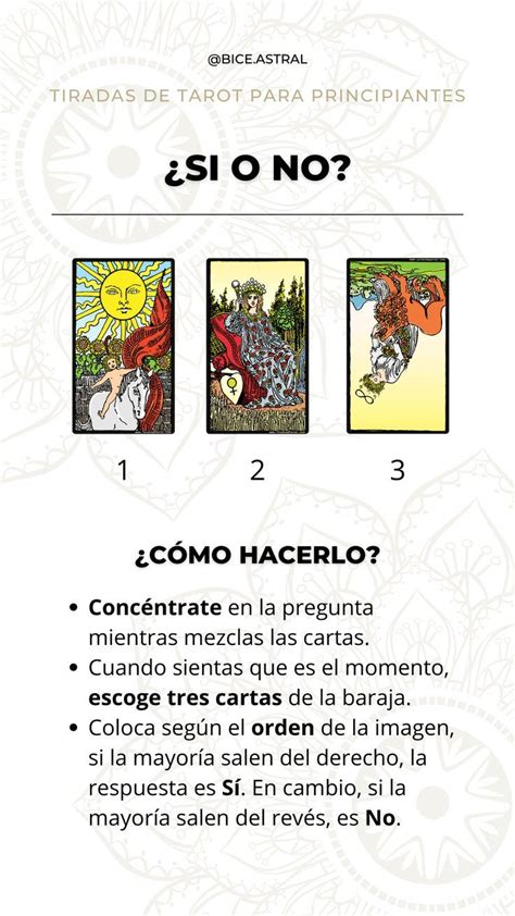 tirada si no 5 cartas|Tarot si o no con 5 cartas